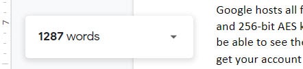 How to Track Google Docs Word Count While Typing