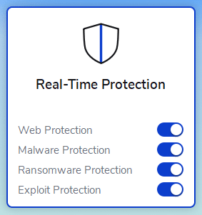 Malwarebytes Real Time Protection - available only with Malwarebytes Premium
