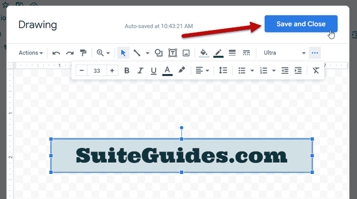 How to Create and Save Word Art in Google Docs