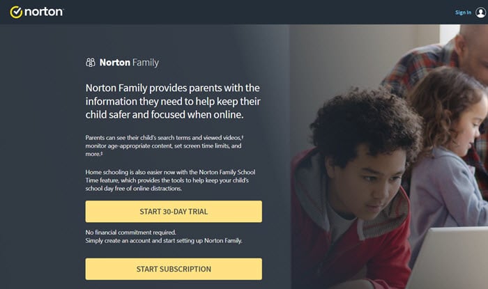 Norton Family - Parental Controls