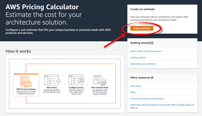 AWS Pricing Calculator - Estimate How Much Amazon Web Services Costs