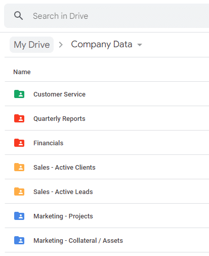 Google Drive Organization & Permissions - Color Code Folders and Adopt Naming Conventions to Keep Things Clear